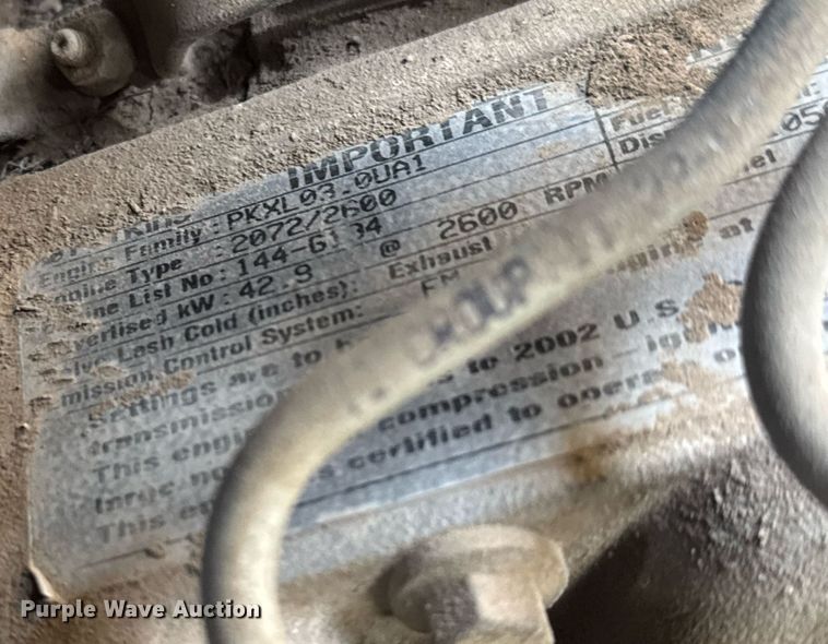 image for item EO0658 2002 Caterpillar 247 tracked skid steer loader