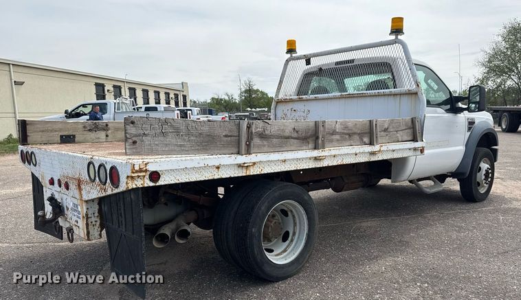 image for item EO0668 2008 Ford F450 Super Duty flatbed truck