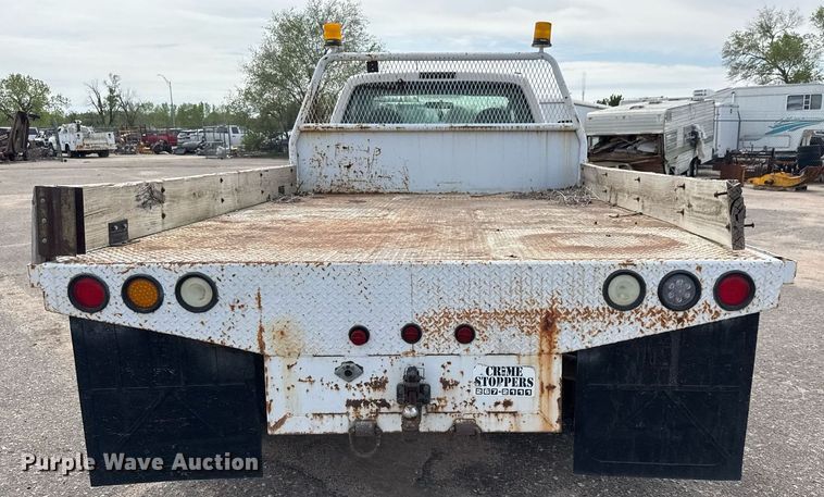 image for item EO0668 2008 Ford F450 Super Duty flatbed truck