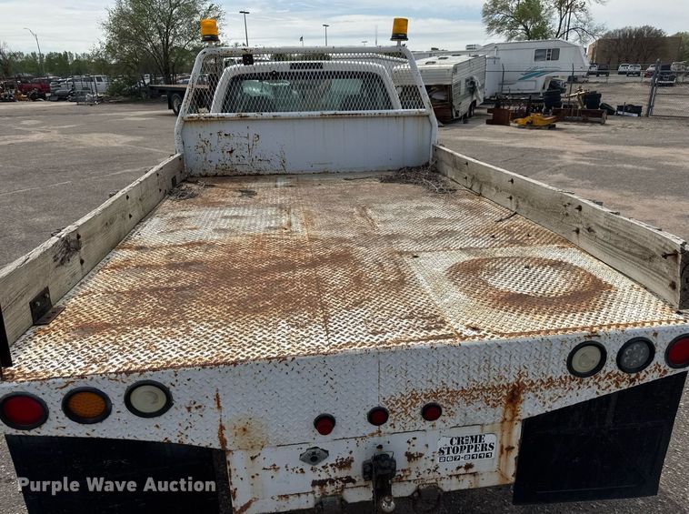 image for item EO0668 2008 Ford F450 Super Duty flatbed truck