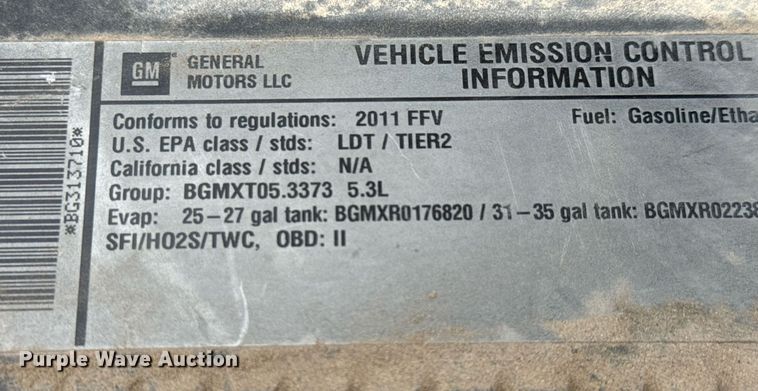 image for item EO0678 2011 Chevrolet Silverado 1500  Crew Cab pickup truck