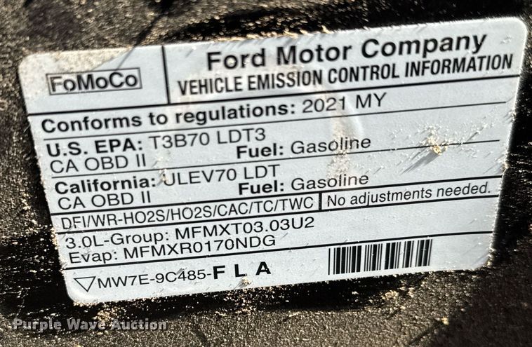 image for item EO0684 2021 Ford Explorer Police Interceptor SUV