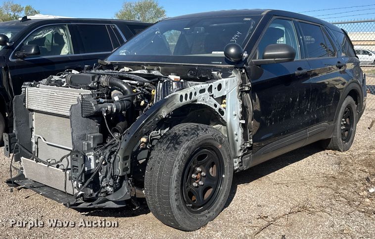 image for item EO0686 2021 Ford Explorer Police Interceptor SUV