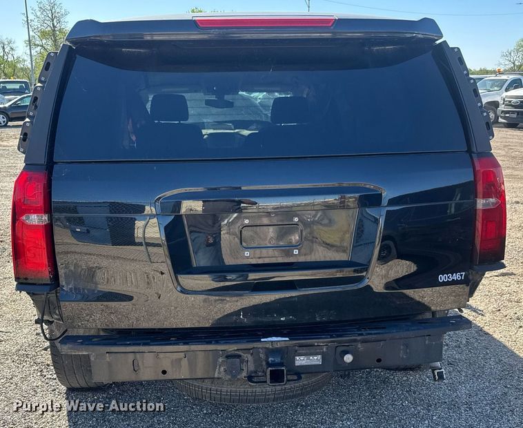 image for item EO0687 2017 Chevrolet Tahoe Police SUV
