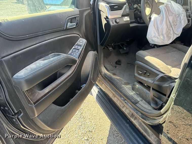 image for item EO0687 2017 Chevrolet Tahoe Police SUV