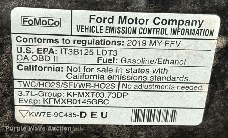 image for item EO0688 2019 Ford Explorer Police Interceptor SUV