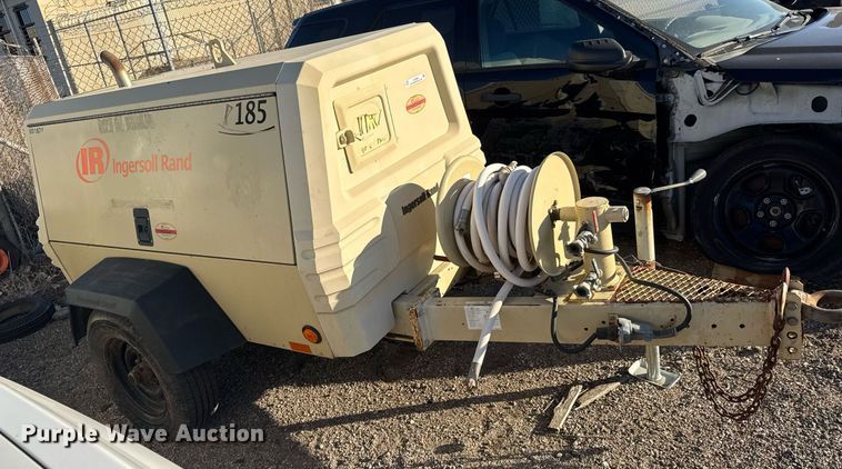image for item EO0689 2008 Ingersoll Rand P185 air compressor