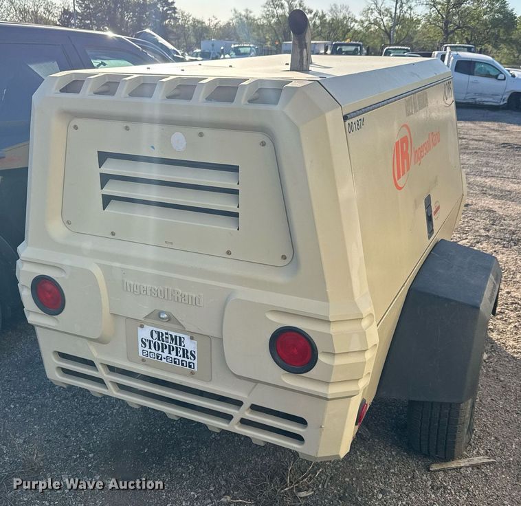 image for item EO0689 2008 Ingersoll Rand P185 air compressor