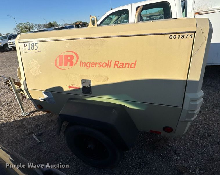 image for item EO0689 2008 Ingersoll Rand P185 air compressor