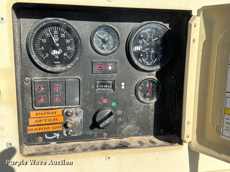 image for item EO0689 2008 Ingersoll Rand P185 air compressor