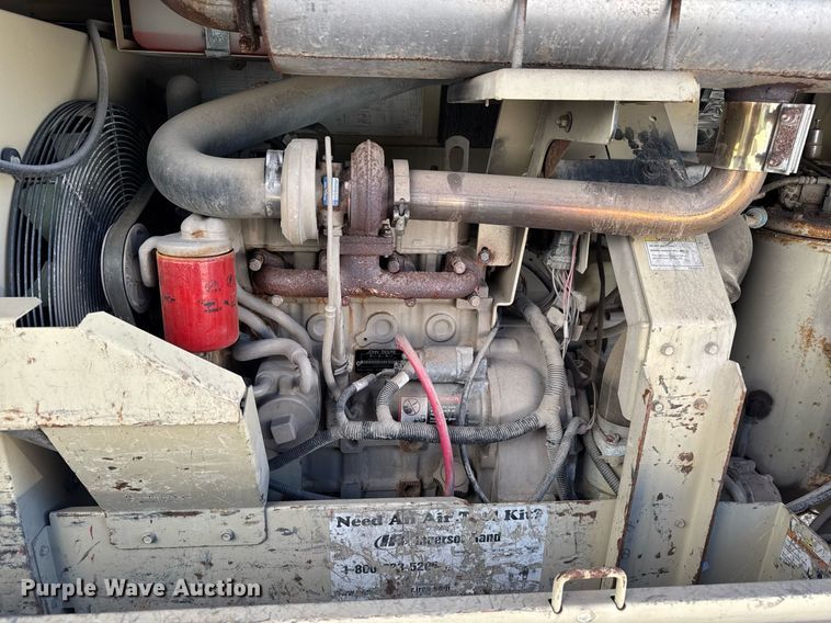 image for item EO0689 2008 Ingersoll Rand P185 air compressor