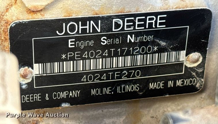 image for item EO0689 2008 Ingersoll Rand P185 air compressor