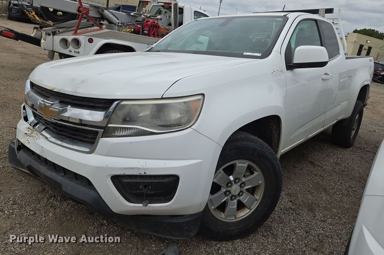 image for item EO0691 2016 Chevrolet Colorado Ext. Cab pickup truck