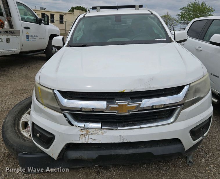 image for item EO0691 2016 Chevrolet Colorado Ext. Cab pickup truck