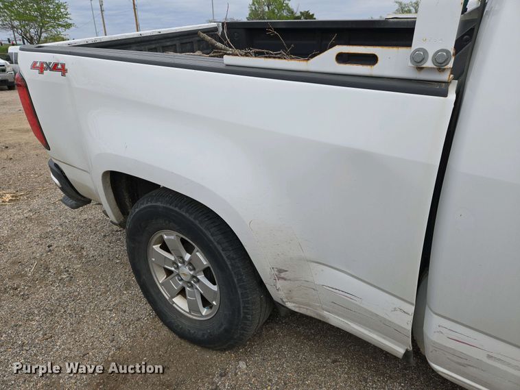 image for item EO0691 2016 Chevrolet Colorado Ext. Cab pickup truck