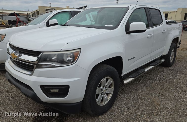 image for item EO0692 2017 Chevrolet Colorado Crew Cab pickup truck