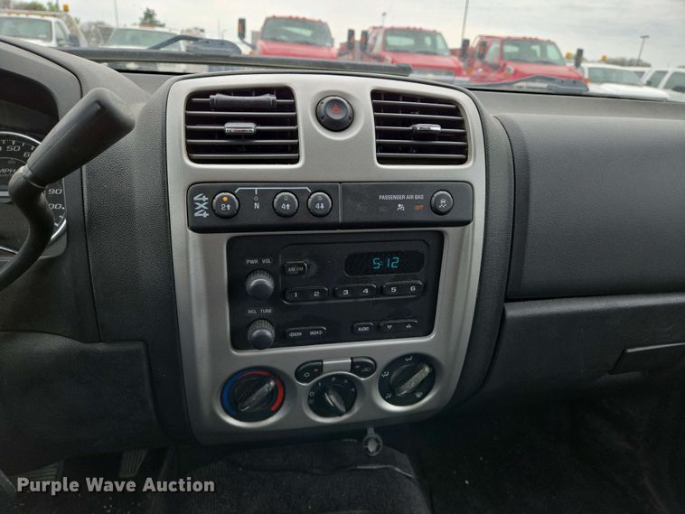 image for item EO0701 2009 Chevrolet Colorado Crew Cab pickup truck