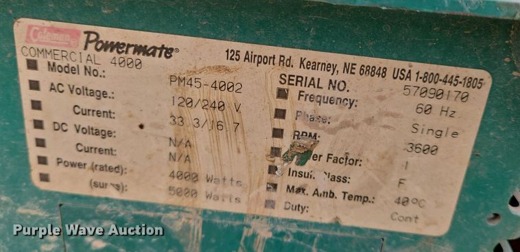 image for item EO0706 (3) generators