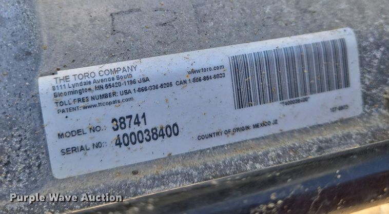 image for item EO0717 Toro 721R snow blower