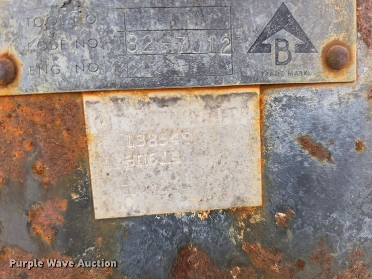 image for item EO0720 Bacharach heavy duty engine stand