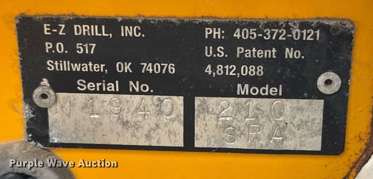 image for item EO0723 E-Z Drill 210 SRA concrete drill