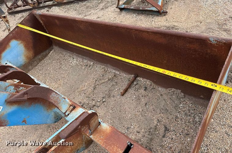 image for item EO0726 6' W three point box blade