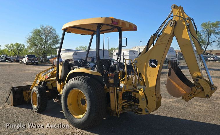 image for item EO0730 John Deere 110 backhoe