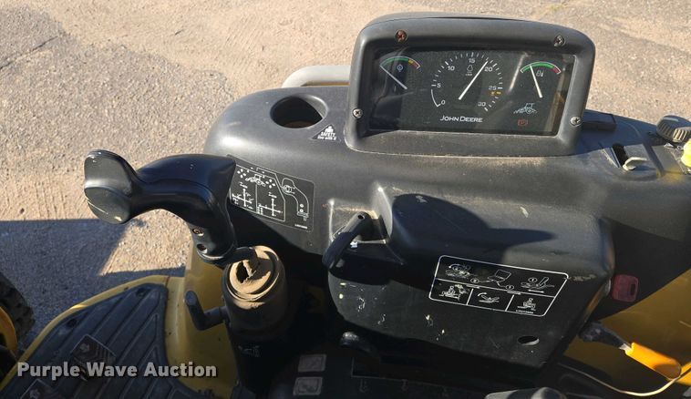 image for item EO0730 John Deere 110 backhoe