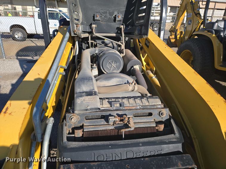 image for item EO0730 John Deere 110 backhoe