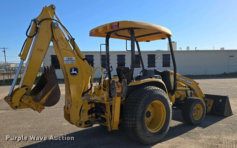 image for item EO0731 John Deere 110S backhoe