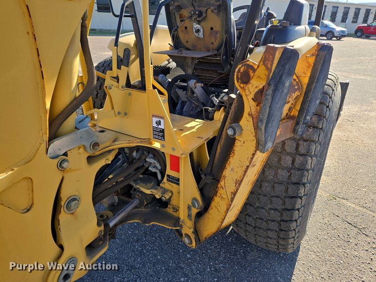 image for item EO0732 John Deere 110S backhoe
