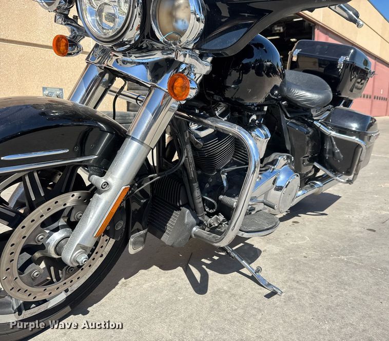 image for item EO0734 2018 Harley Davidson Electra Glide motorcycle