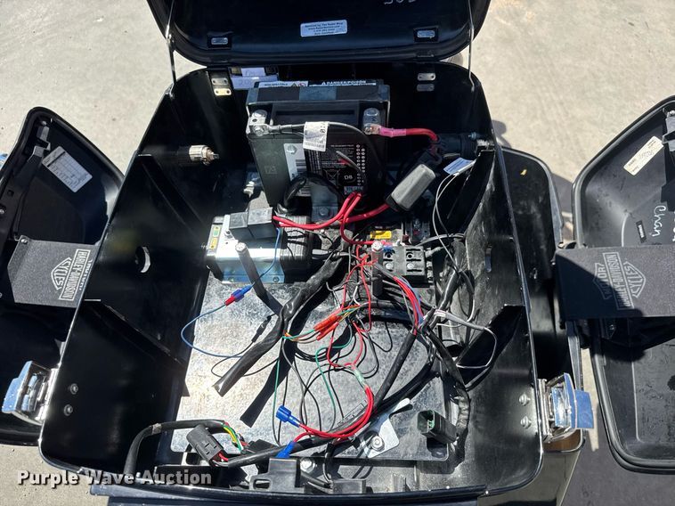 image for item EO0734 2018 Harley Davidson Electra Glide motorcycle