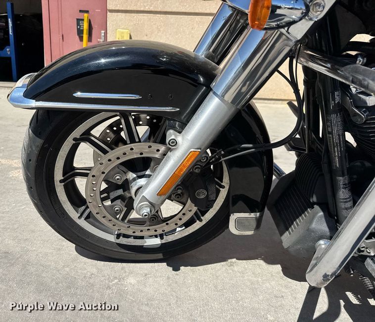 image for item EO0734 2018 Harley Davidson Electra Glide motorcycle