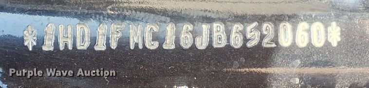 image for item EO0734 2018 Harley Davidson Electra Glide motorcycle