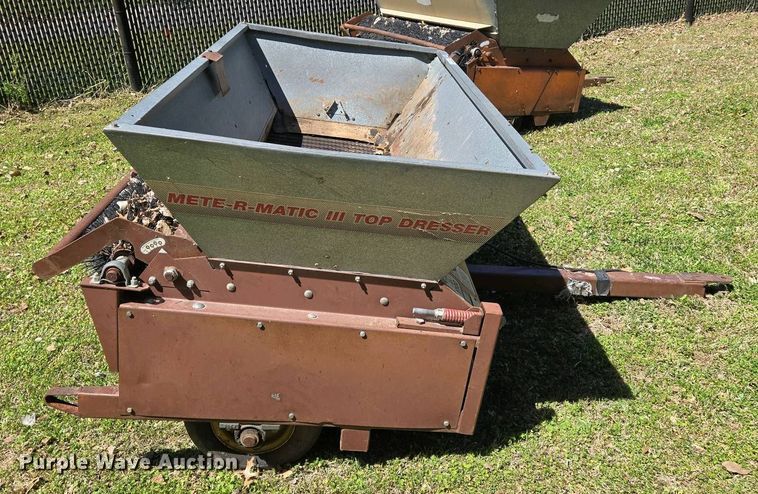image for item EO0738 Turfco Mete-R-Matic III top dresser spreader