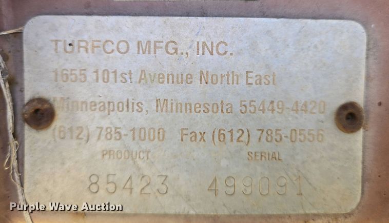 image for item EO0738 Turfco Mete-R-Matic III top dresser spreader