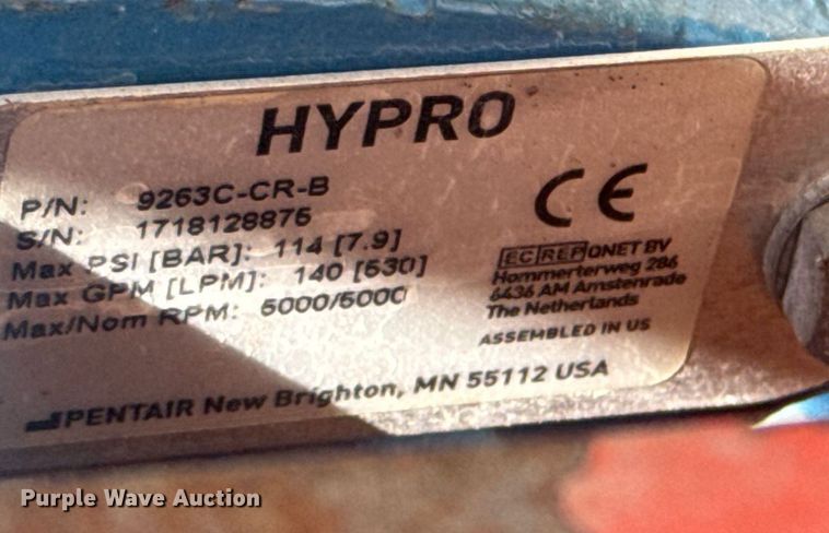 image for item EO0741 2001 Smithco Spray Star 1600 sprayer