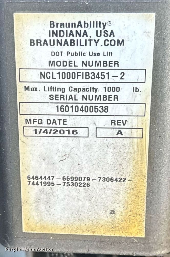 image for item EO0747 2016 Eldorado Aerotech E450 shuttle bus