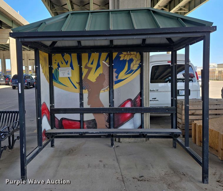 image for item EO0754 Bus stop shelter