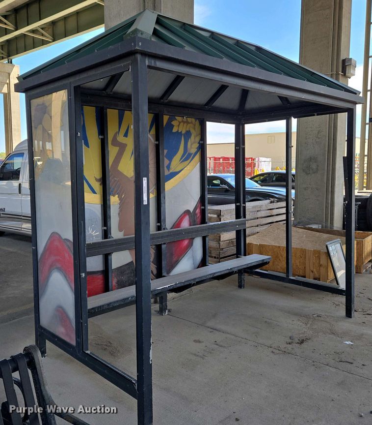 image for item EO0754 Bus stop shelter