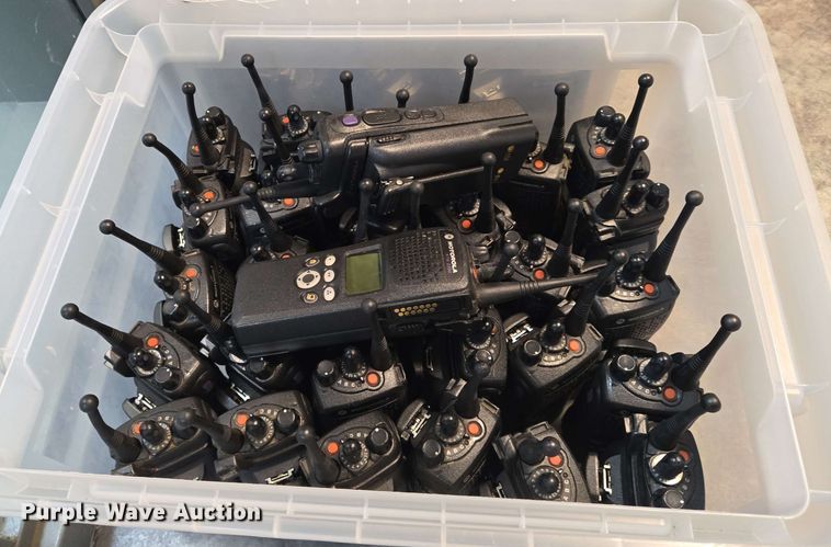 image for item EO0783 Approximately 150 Motorola radios
