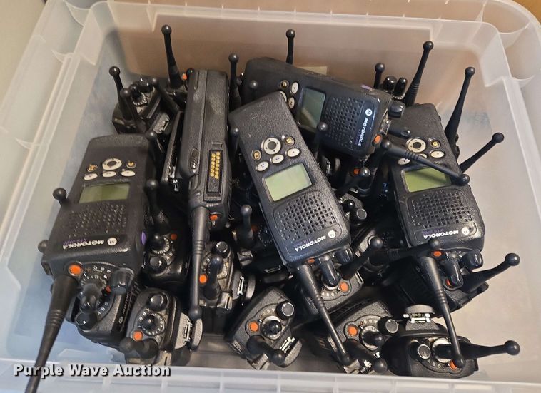 image for item EO0783 Approximately 150 Motorola radios