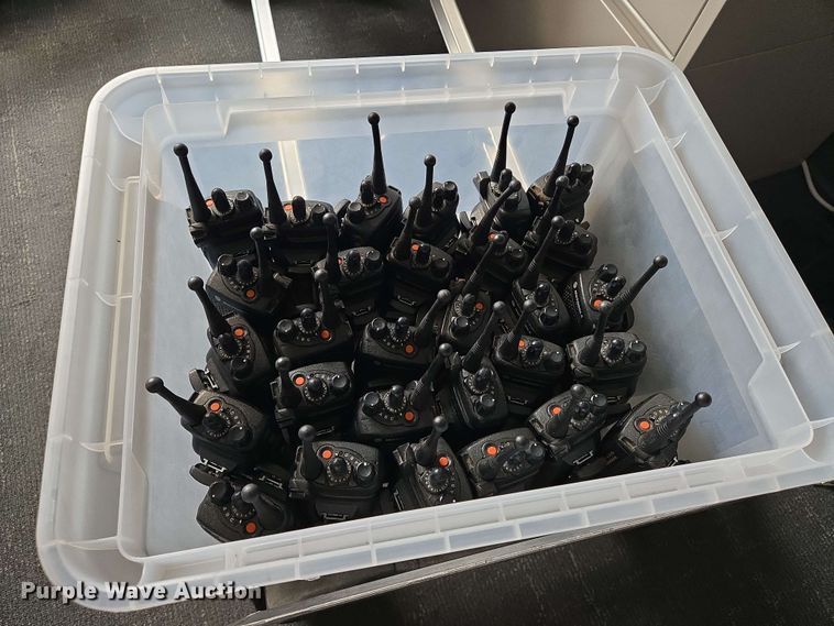 image for item EO0783 Approximately 150 Motorola radios