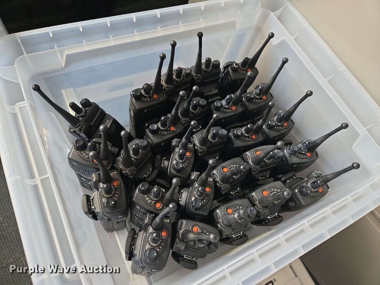 image for item EO0783 Approximately 150 Motorola radios