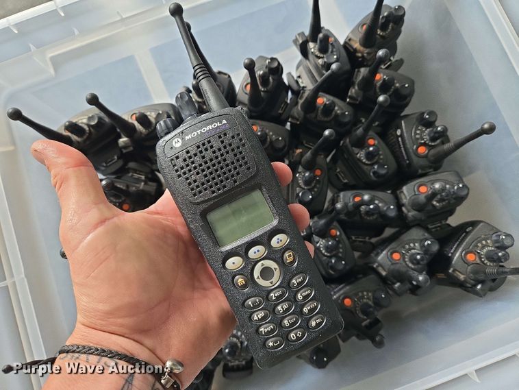 image for item EO0783 Approximately 150 Motorola radios