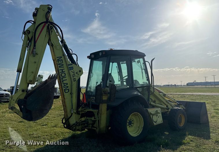 image for item EQ1314 2001 New Holland LB75B backhoe