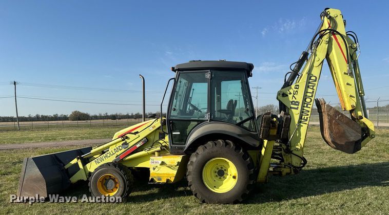 image for item EQ1314 2001 New Holland LB75B backhoe
