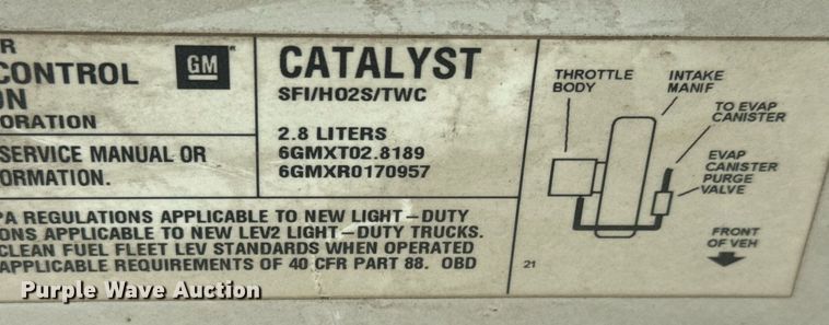 image for item EQ1315 2006 Chevrolet Colorado Crew Cab pickup truck