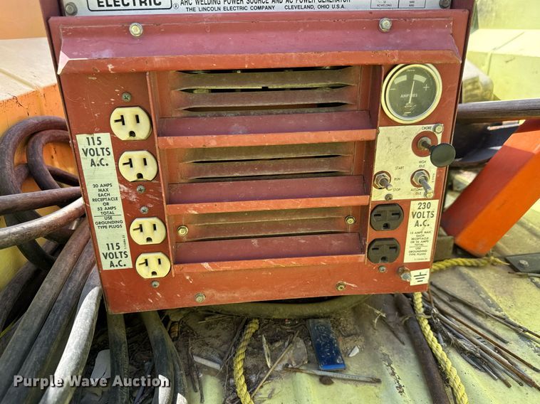 image for item EQ1318 Lincoln Electric Weldanpower welder/generator